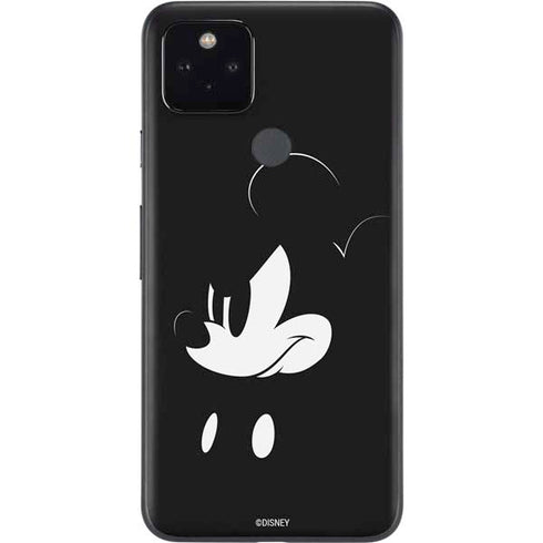 Disney Mickey Mouse Black and White Google Pixel 5a Skin